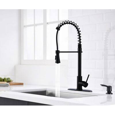 Kitchen Faucet with Soap Dispenser E8397