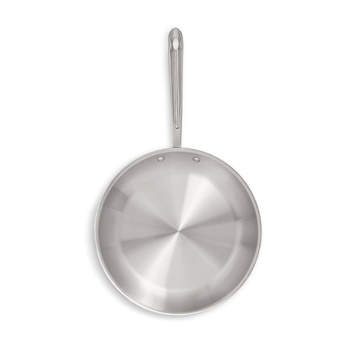 Brushed Stainless 10x22 Fry Pan R9031