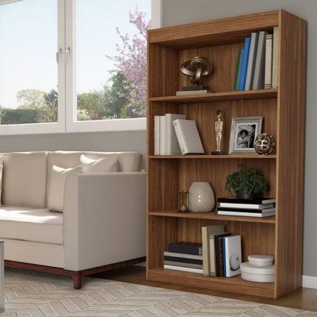 4-Tier Open Front Traditional Bookshelf E5044