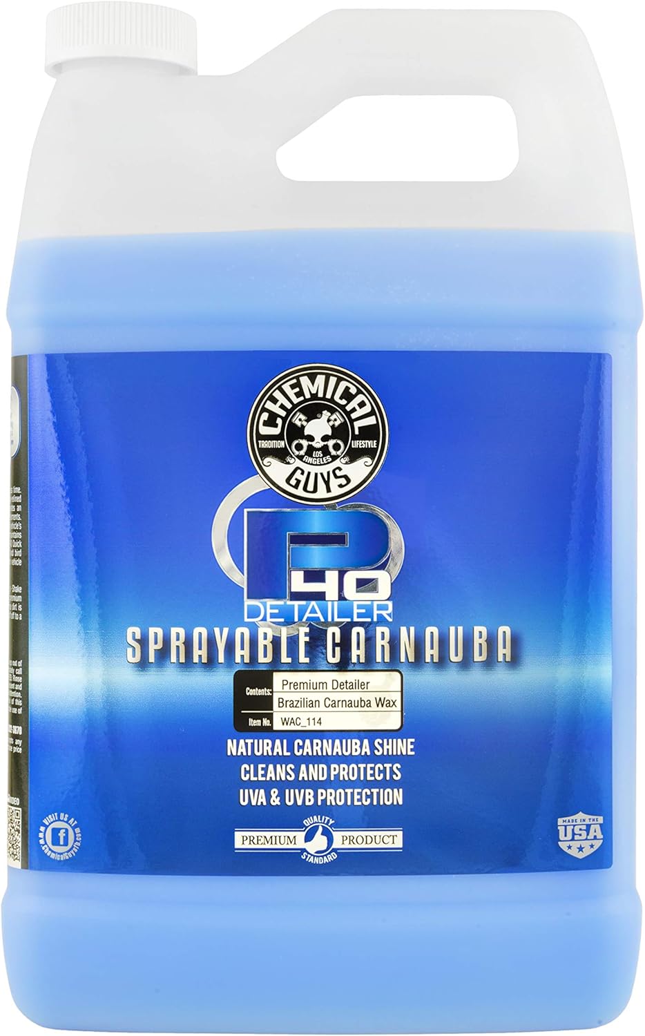 P40 Quick Detailer and UV Protectant (1 Gal) Pack of 2 T12408