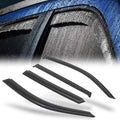 4Pcs Smoke Tape-On Window Visor Rain Deflector S3846