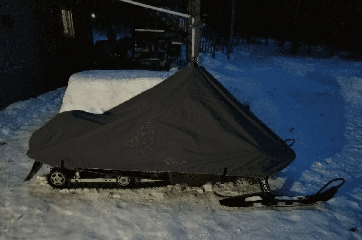 200 Denier All Black Snowmobile Cover W125845