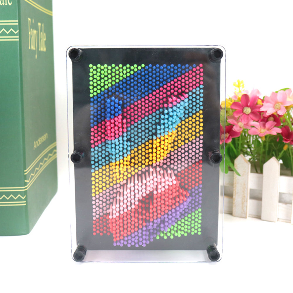 Colorful Plastic Pin Art Toy T792