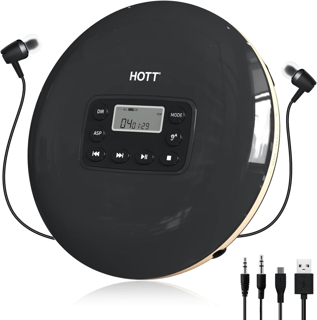Portable CD Player with Headphones Y99995