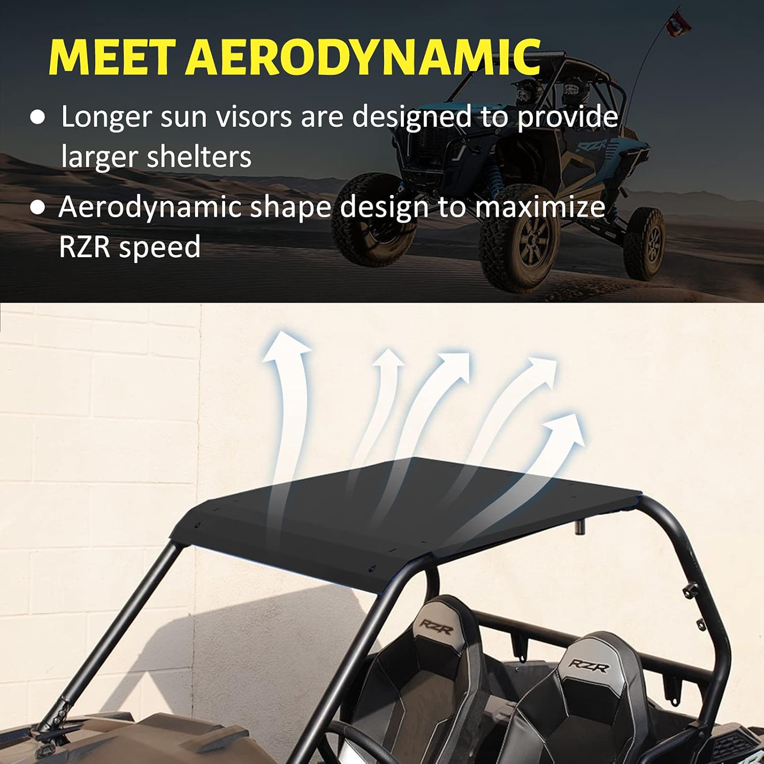 Aluminum UTV Hard Roof 2 Seat C414251