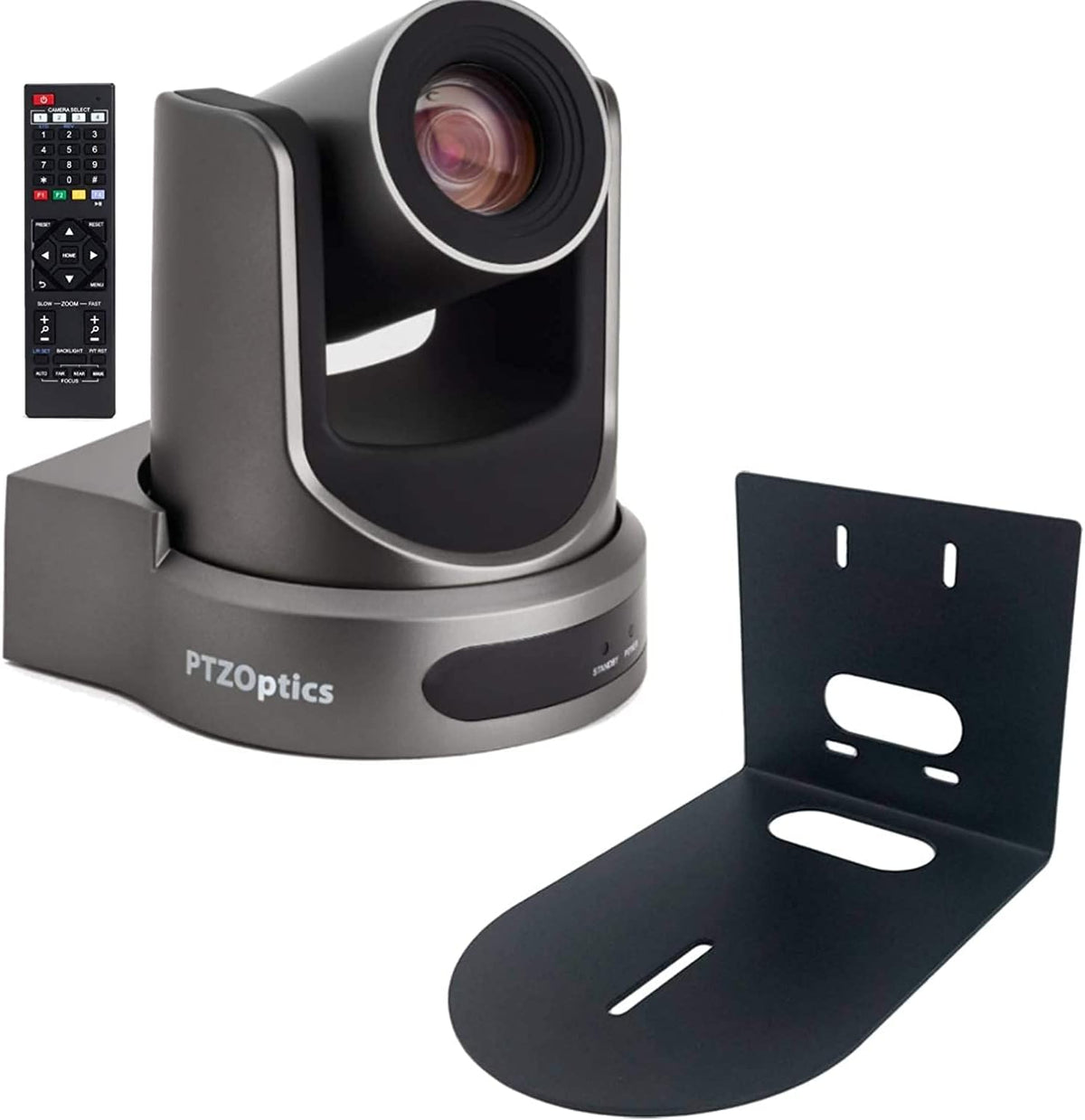 20x-USB Gen 2 1920 x 1080p Resolution Live Streaming Camera with White Wall Mount Bracket C182