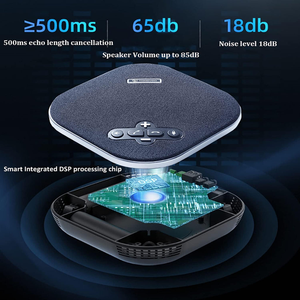 Wireless Speakerphone Conference Speaker with Expandable Microphone S757772