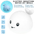 Baby Bath Toys Light up Whale Spray Sprinkler Bathtub Toy M208715