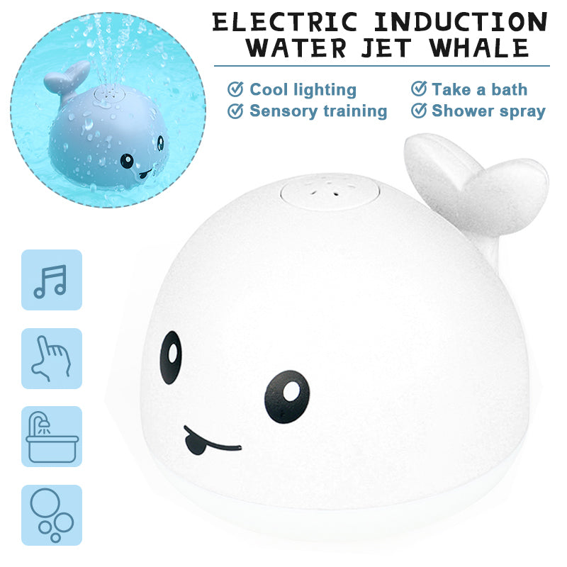 Baby Bath Toys Light up Whale Spray Sprinkler Bathtub Toy M208715