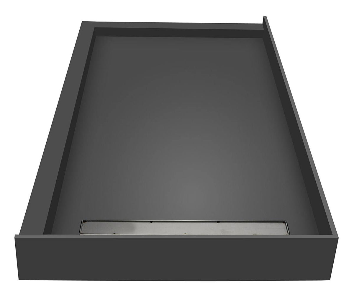 60x22 x 34x22 Double Threshold Shower Base with Drain Top I7800