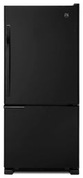Black Bottom-Freezer Refrigerator P8732