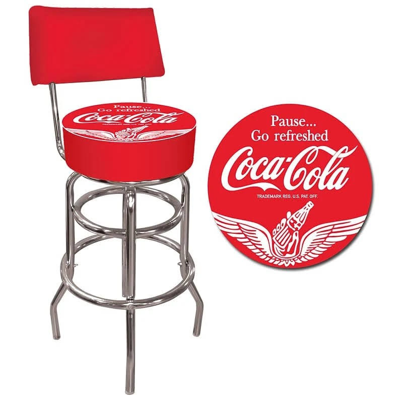 Pub Stool with Back M1898