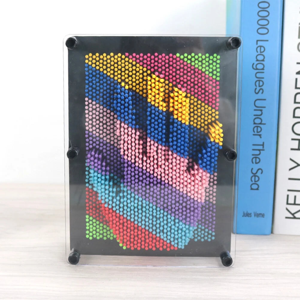 Colorful Plastic Pin Art Toy T792