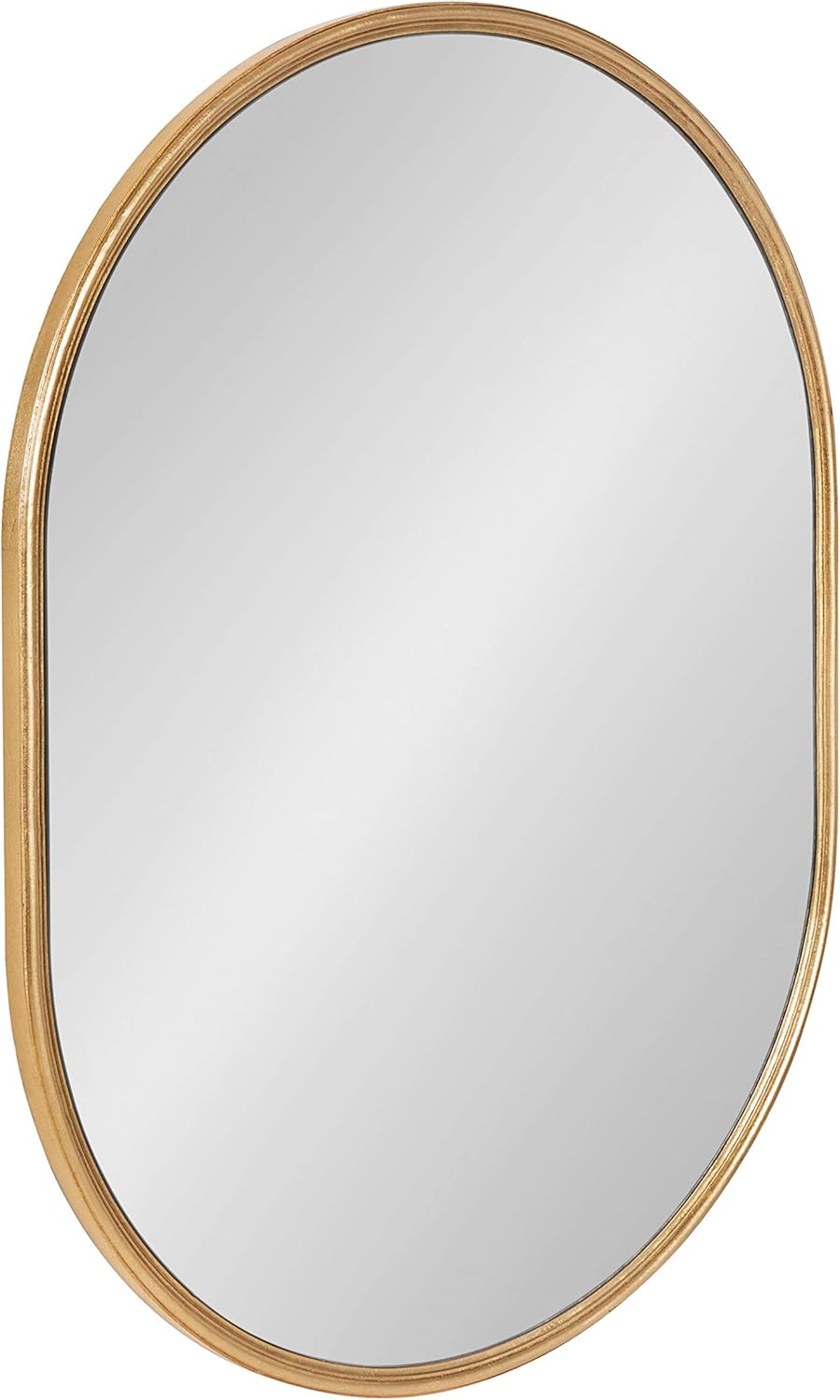 Gold Leaf Rectangular Wall Mirror, 24x35.5 Inches M754494