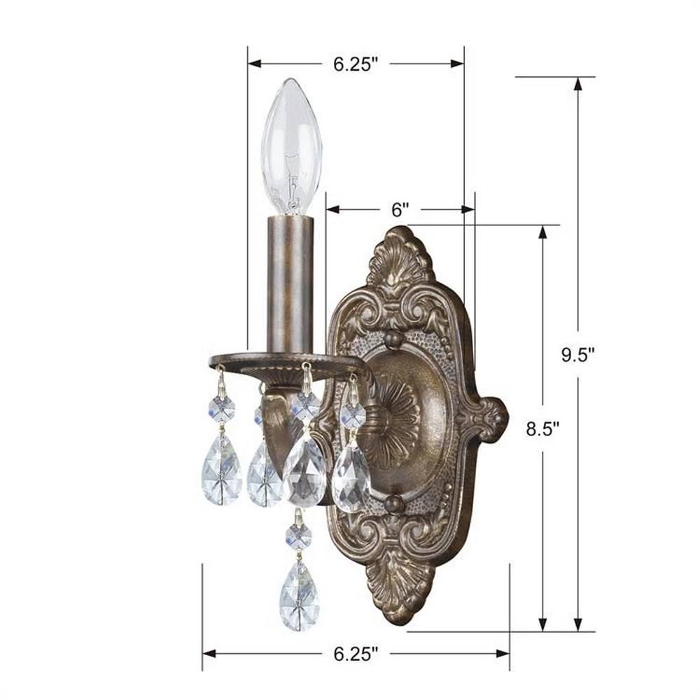 Antique White 1 Light Sconce G56679