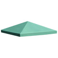 Green 10 x 10 ft Waterproof Gazebo Top Cover Canopy Replacement S182141