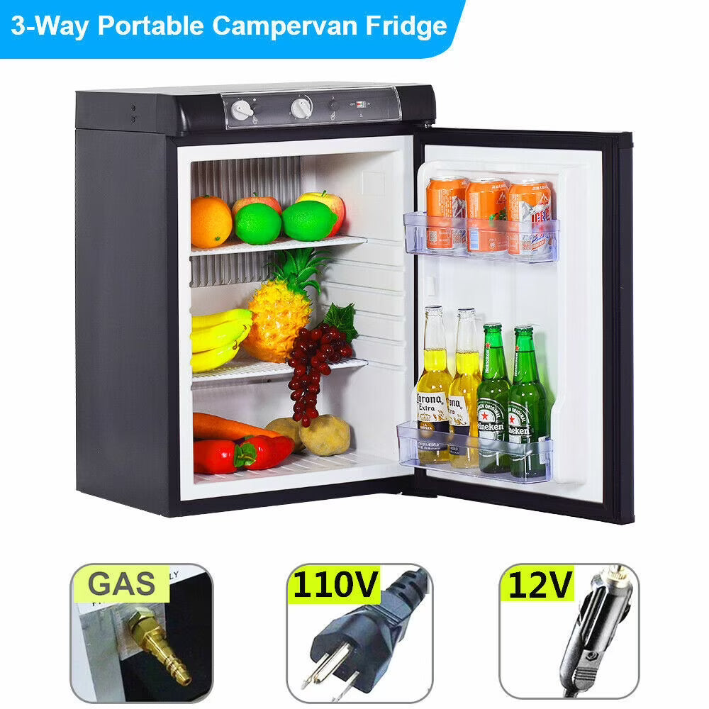 3 Way Propane Refrigerator 2.1 Cu.Ft LPG/110V/12V O192