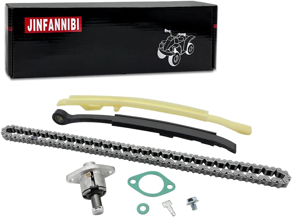 Cam Timing Chain Guides Tensioner Gasket Kit Compatible for Honda TRX 450 CRF450 2004-2017 Pack of 2 X356214