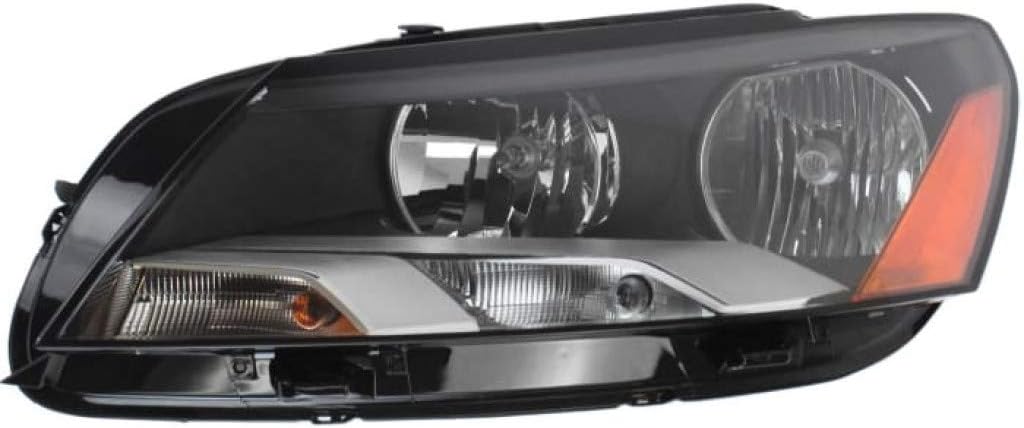 Driver Side Headlight Assembly for Volkswagen Passat 2011-2015 B14001