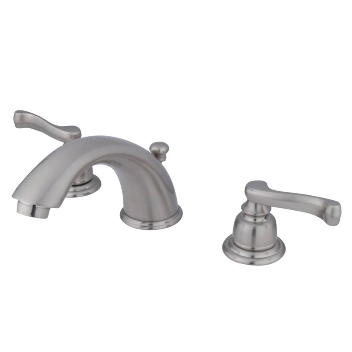 Chrome Widespread Bathroom Faucet with Pop-Up E4549