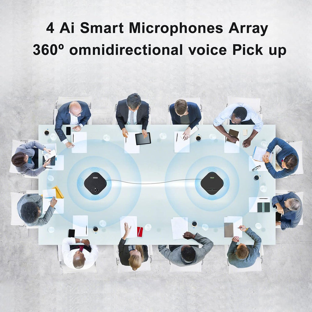 Wireless Speakerphone Conference Speaker with Expandable Microphone S757772