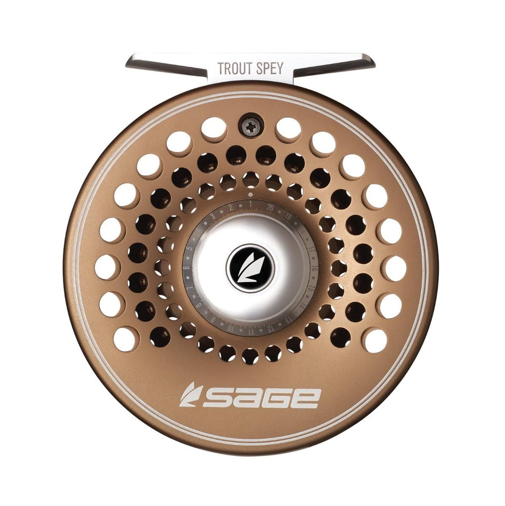 Sage Trout Spey Fly Reel - 3/4/5 - Stealth/Silver T6776