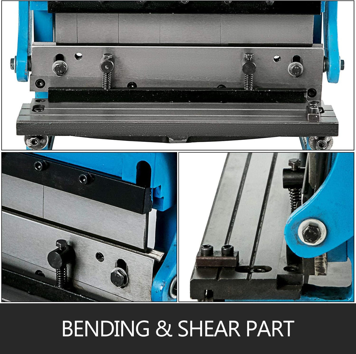 Sheet Metal Brake 3-In-1 12-inch 20-Gauge Capacity Combination Machine F2011