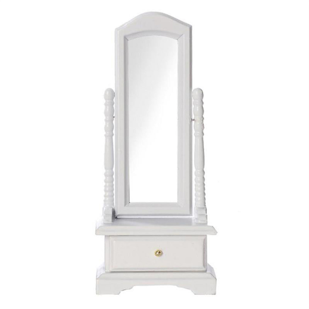 White Wood Dolls House A895