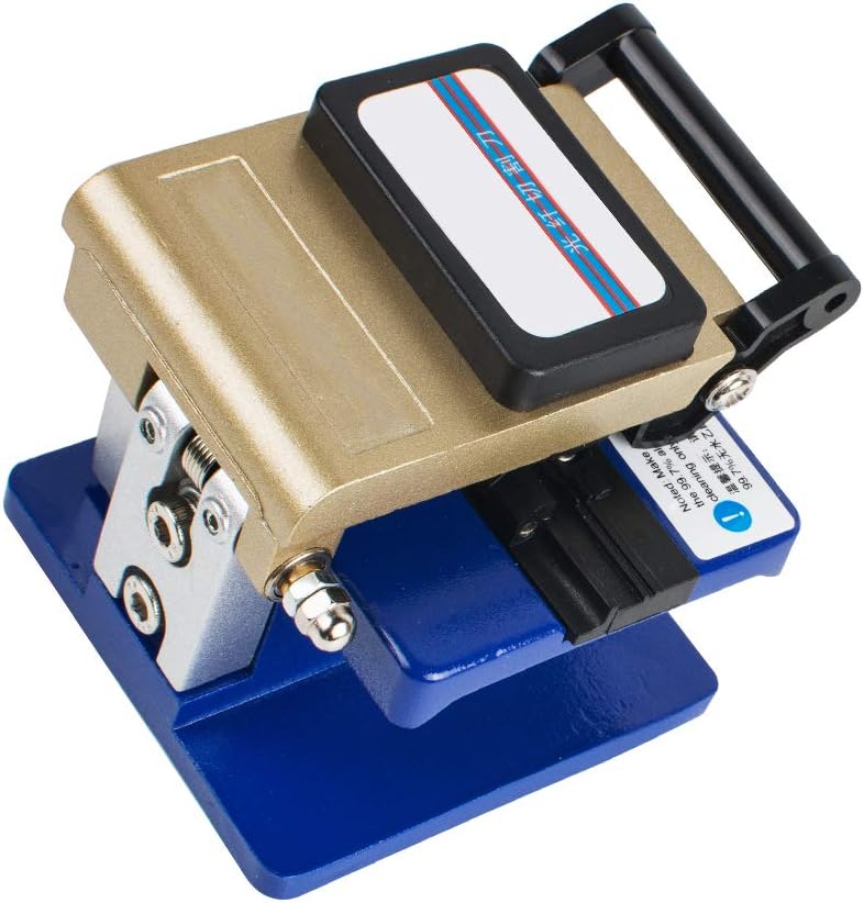 FC-6S FTTH Optic Kit Fiber Cleaver Optical Power Meter Visual Fault Locator Black R1081