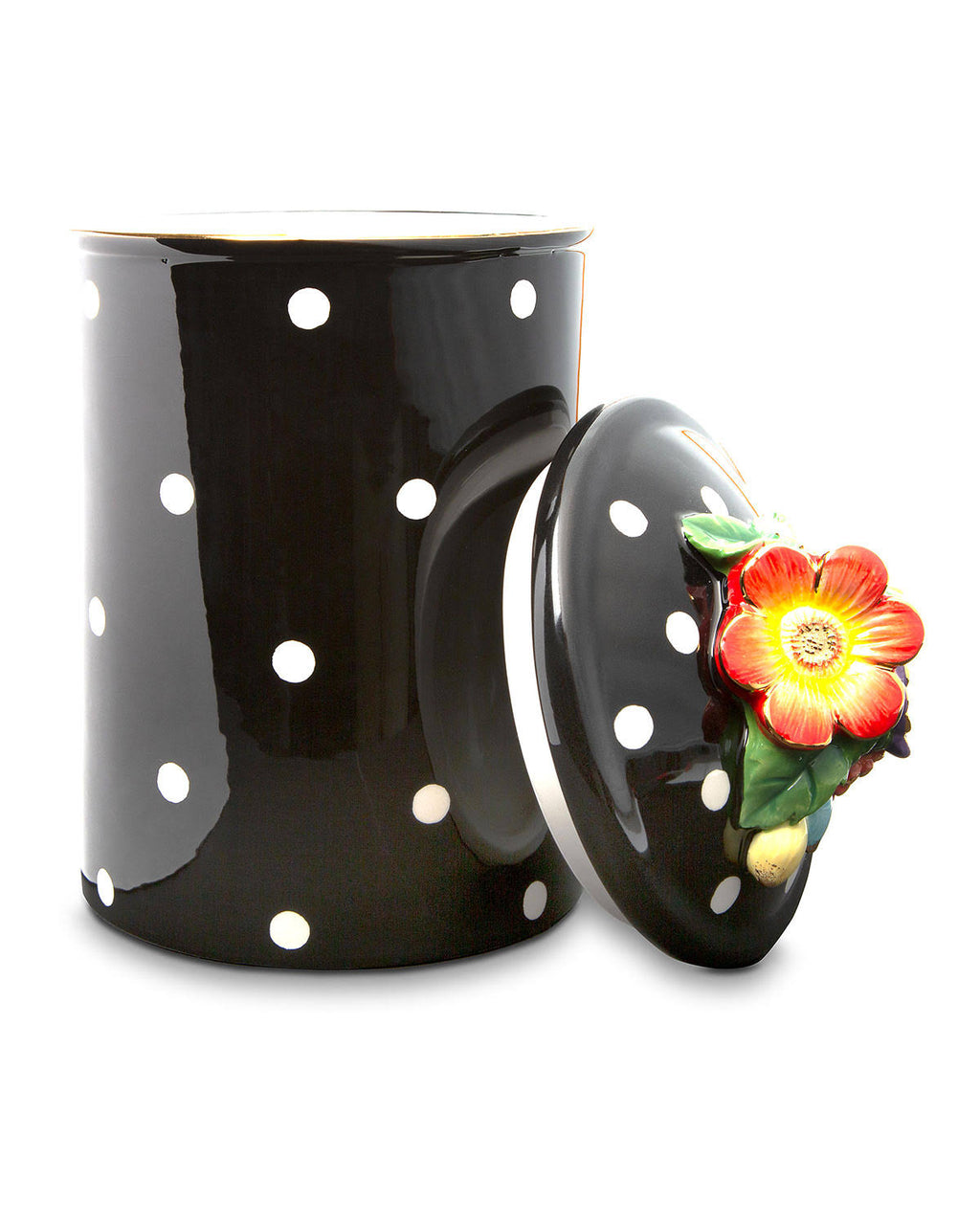 Large Floradot Canister Z21477