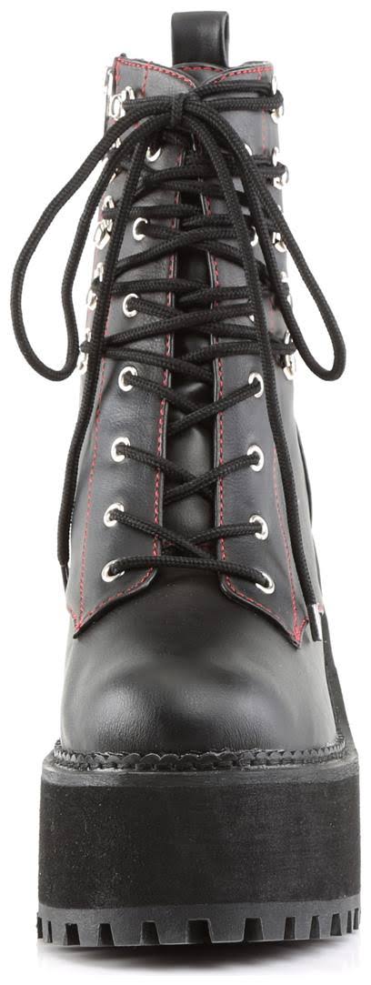 Black Vegan Leather Shoes H15888