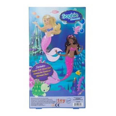 Black Hair & Blonde Hair Mermaid Doll (2 Doll) T492
