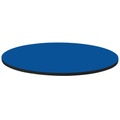 Round Cafe Breakroom Top in Blue 60 in. W8097
