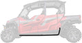 Wrinkle Black Rock Sliders Nerf Bars with Powder Coat Finish A109