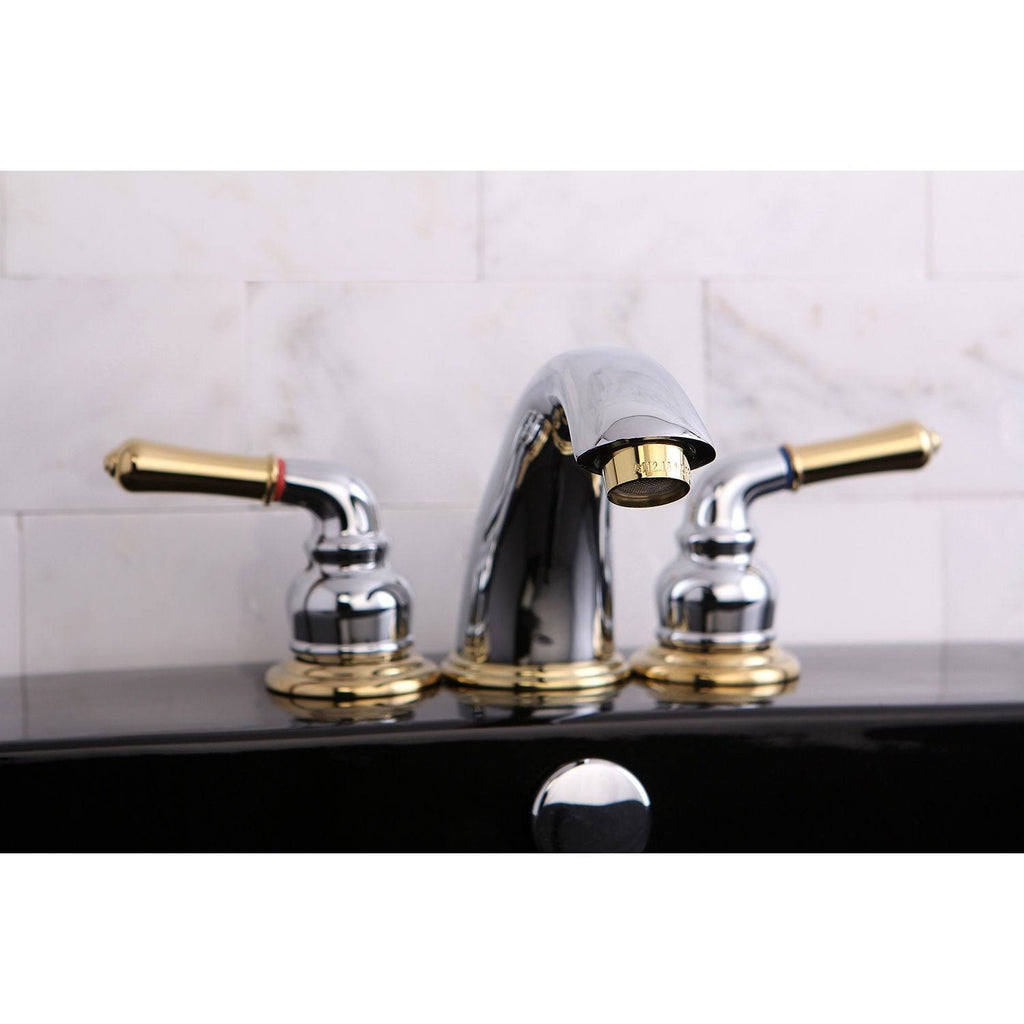 Polished Chrome Widespread Bathroom Faucet T32081