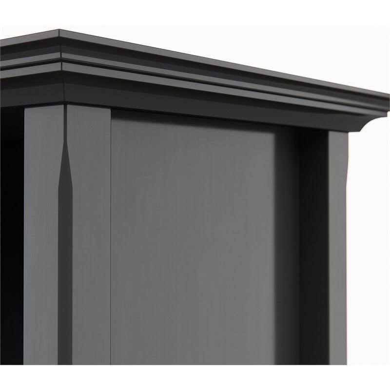Solid Wood 5 Shelf Bookcase W978
