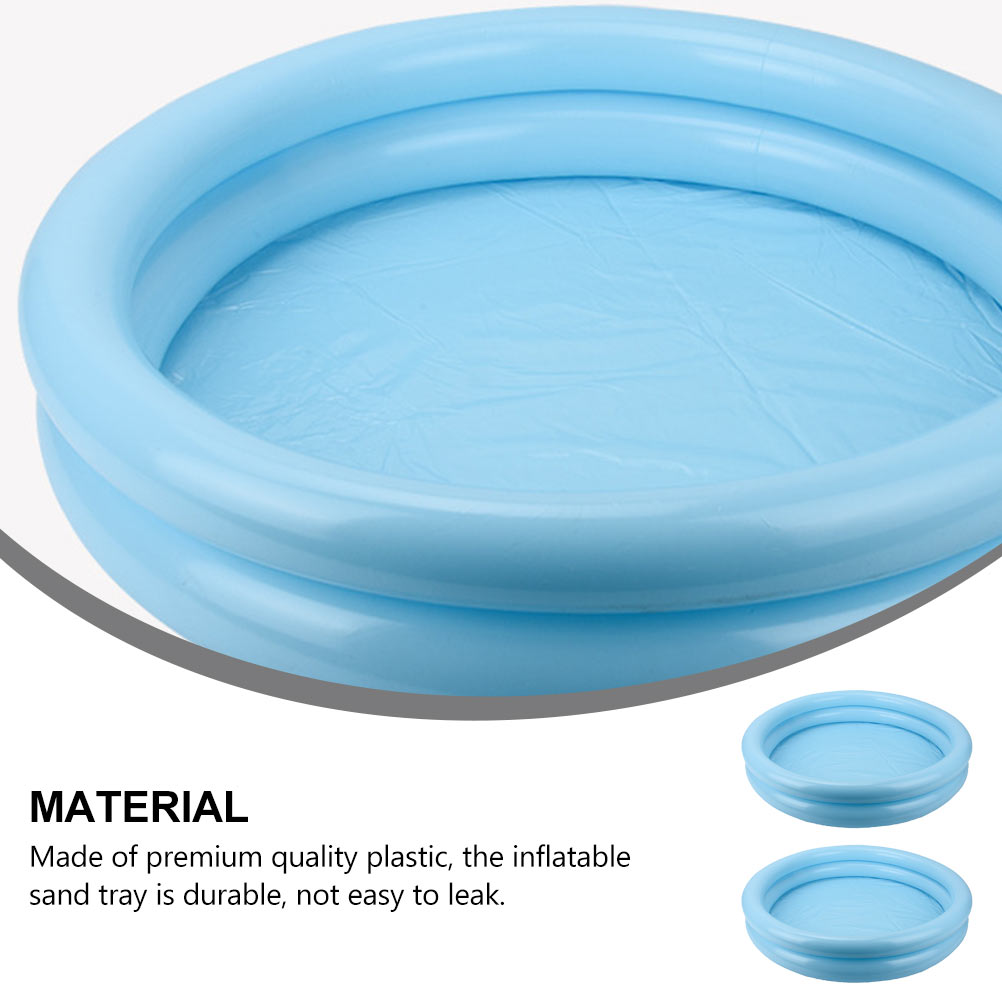 Inflatable Sand Trays, 2Pcs Portable Moldable Play Sand Trays P426