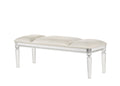 Pearl White Bench O22664