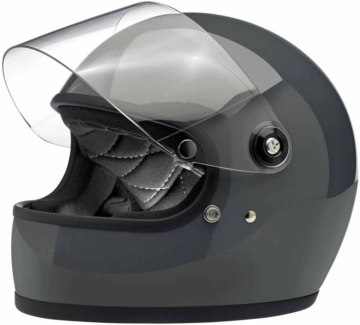 Flat Black Motorcycle Helmet J473