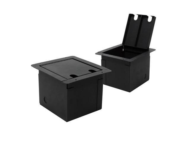 Recessed Floor Box with 6 XLRF and 2 XLR W72078
