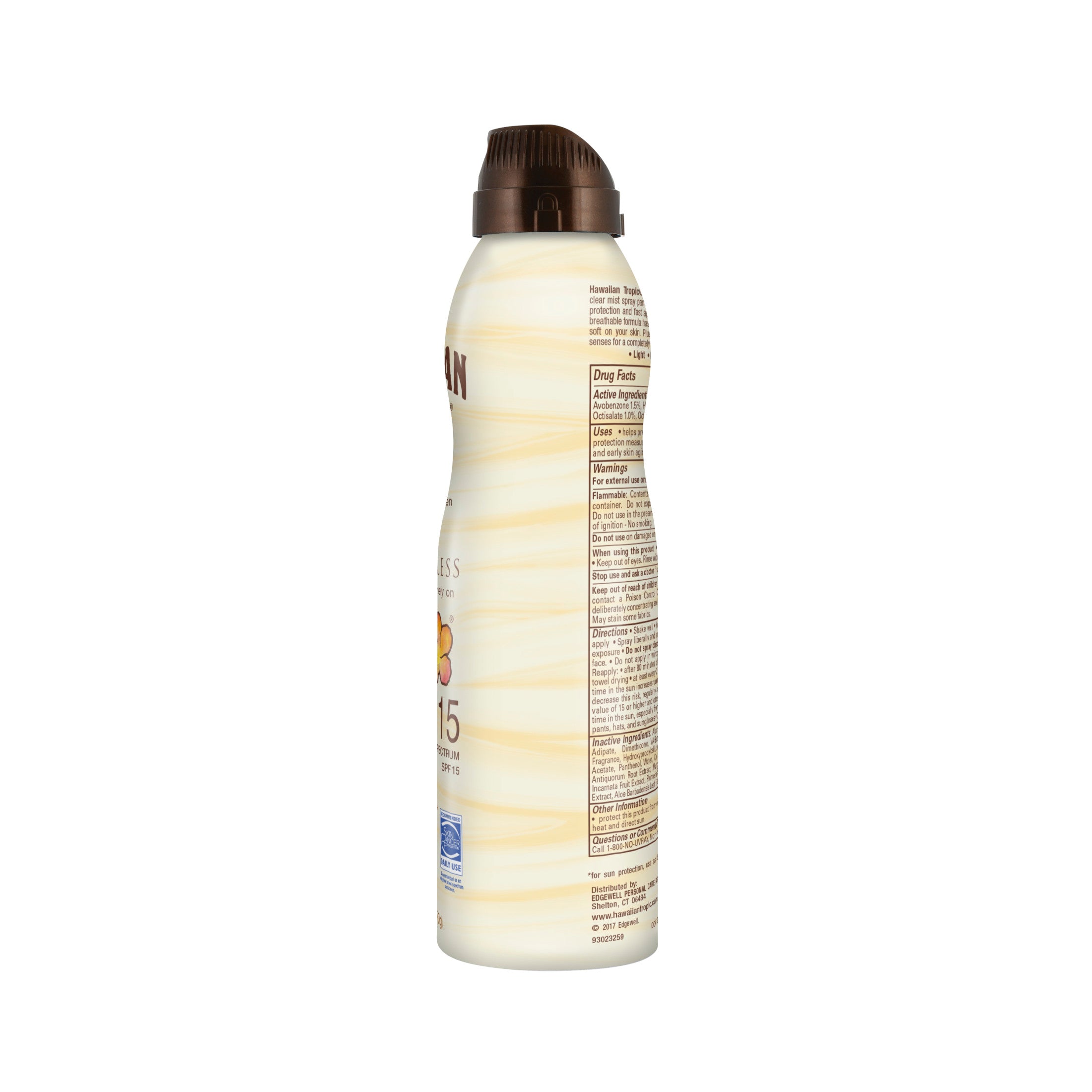 Clear Spray Sunscreen SPF 15, 6oz D72601