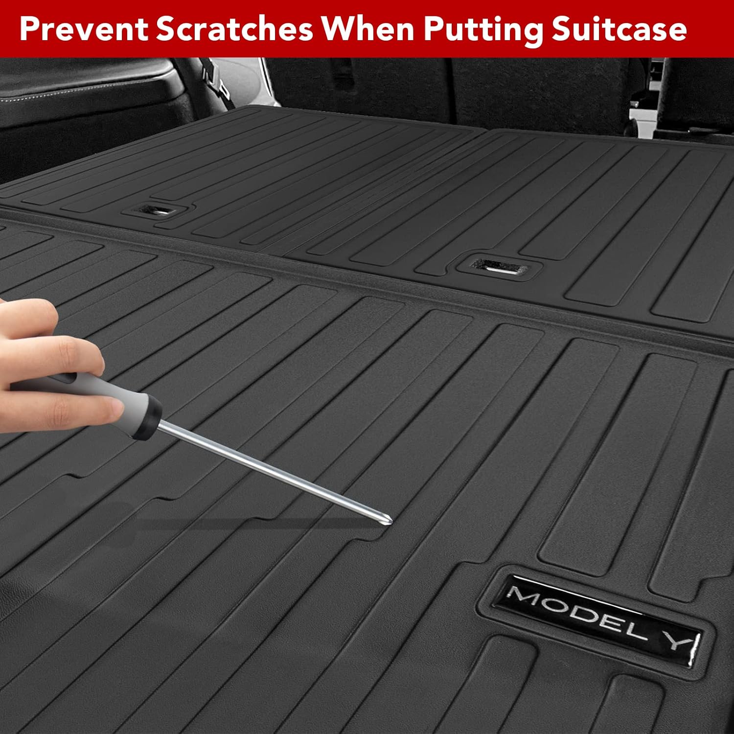 TPE Waterproof Cargo Liner for 7 Seat Model Y A573860