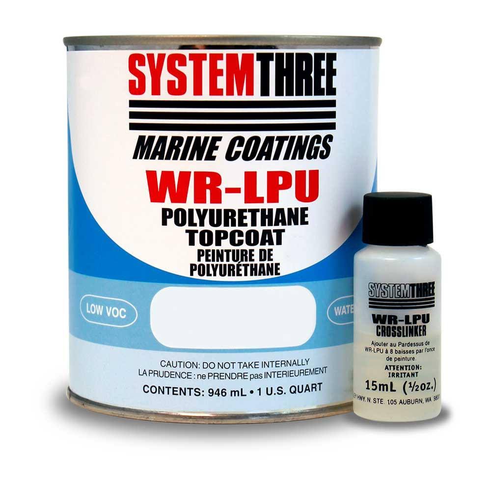 White WR-LPU Urethane Paint Coating, 1 Quart H920172