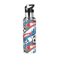 20 oz Insulated Stainless Steel Water Bottle with Straw Lid G67723