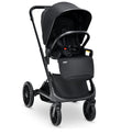2 in 1 Convertible Baby Stroller with Aluminum Frame (Black) X101425