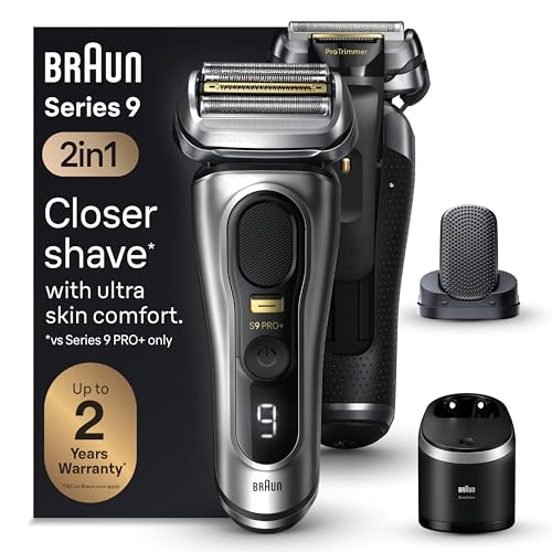 Electric Razor with 5 Pro Shaving Elements and ProComfort Head, 6in1 SmartCare Center, Charging Stand B917067