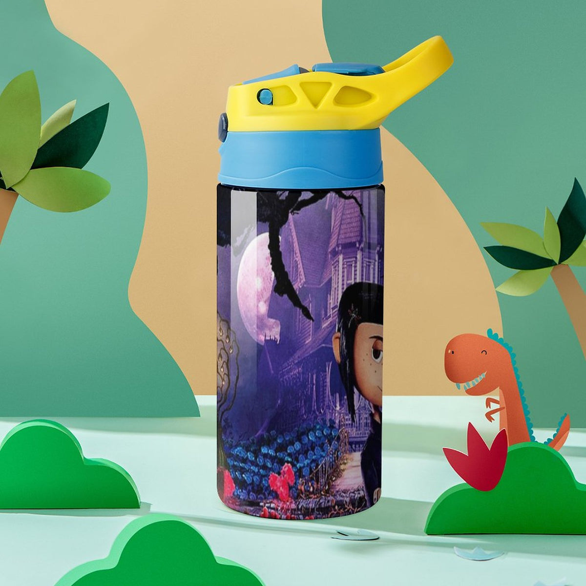 Insulated Stainless Steel Water Bottle with Straw X99933