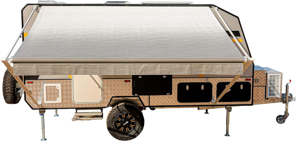 Blue Fade 13 x 8 Ft Retractable RV Trailer Awning H806767
