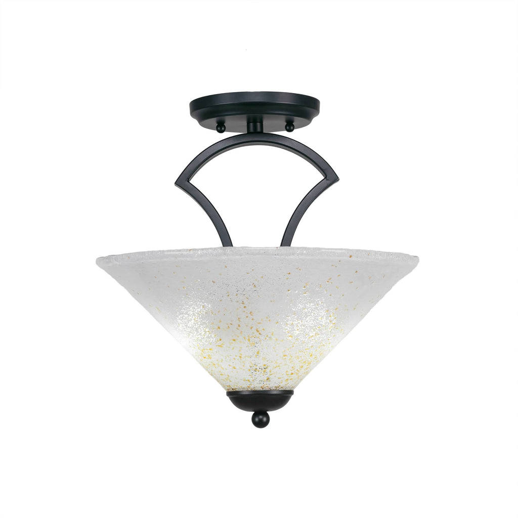 Two Light Semi-Flush Mount Matte Y35866