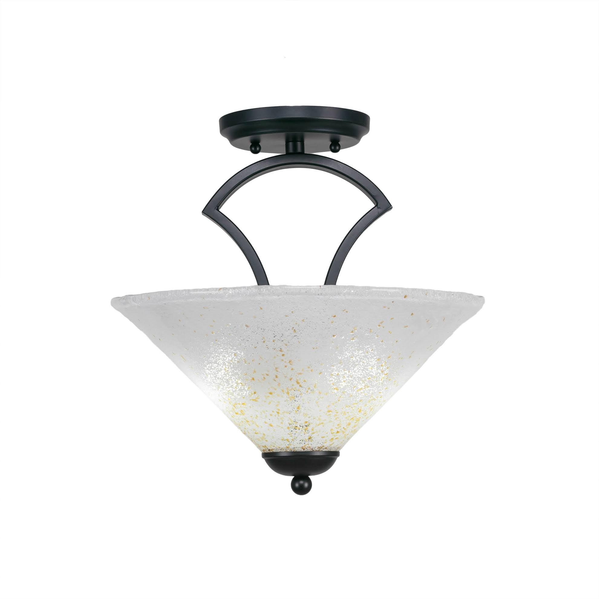 Two Light Semi-Flush Mount Matte Y35866